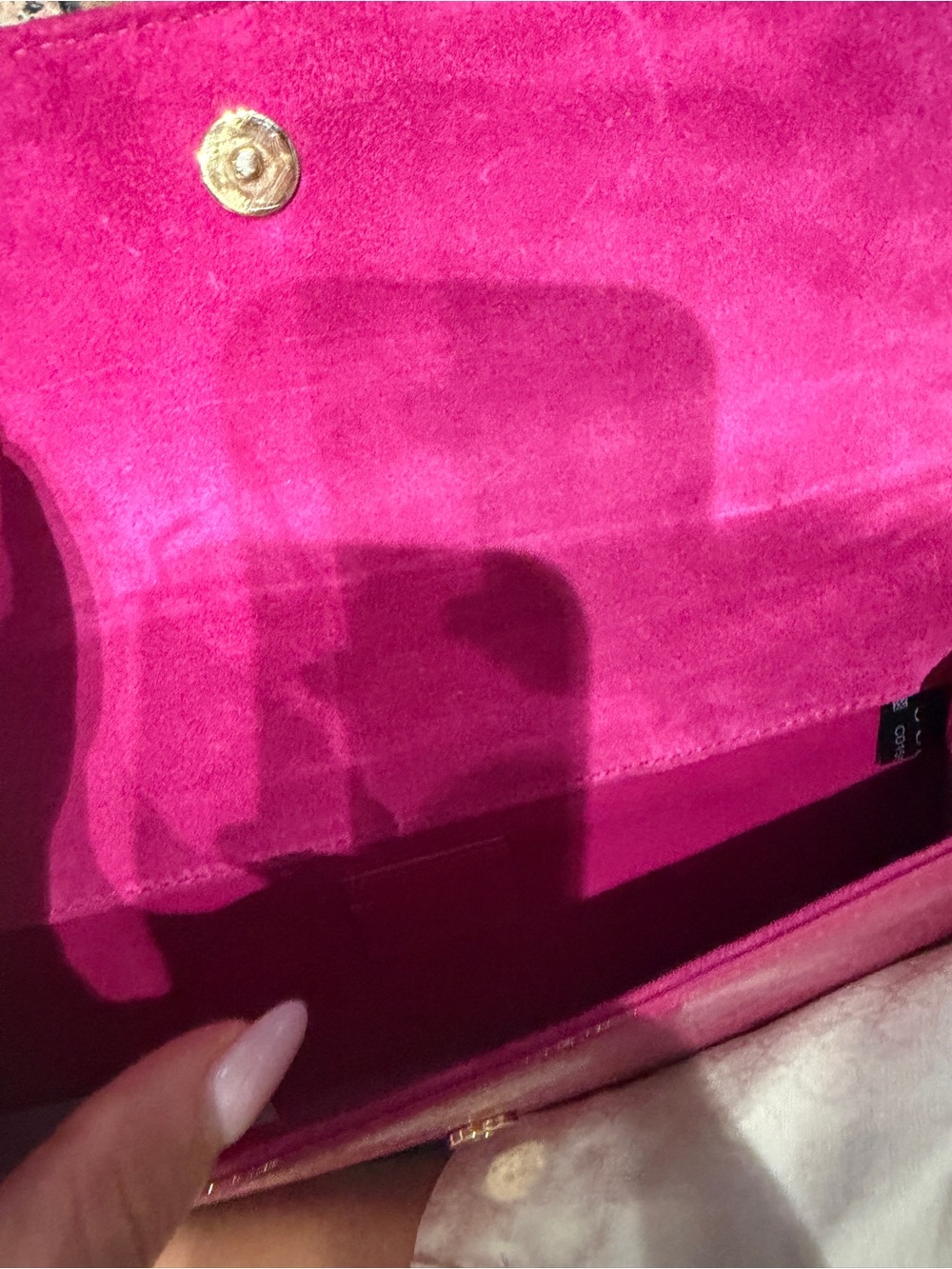 Gucci Fuchsia Patent Leather Clutch - Picture 3 of 8